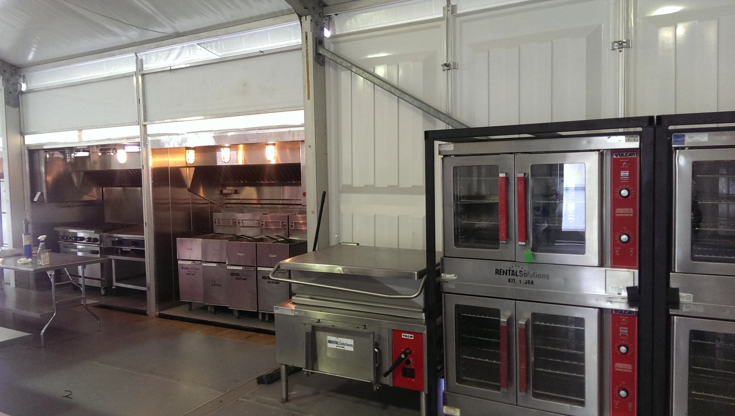 Mobile Kitchen Solutions Individual Equipment Rentals, Industrial